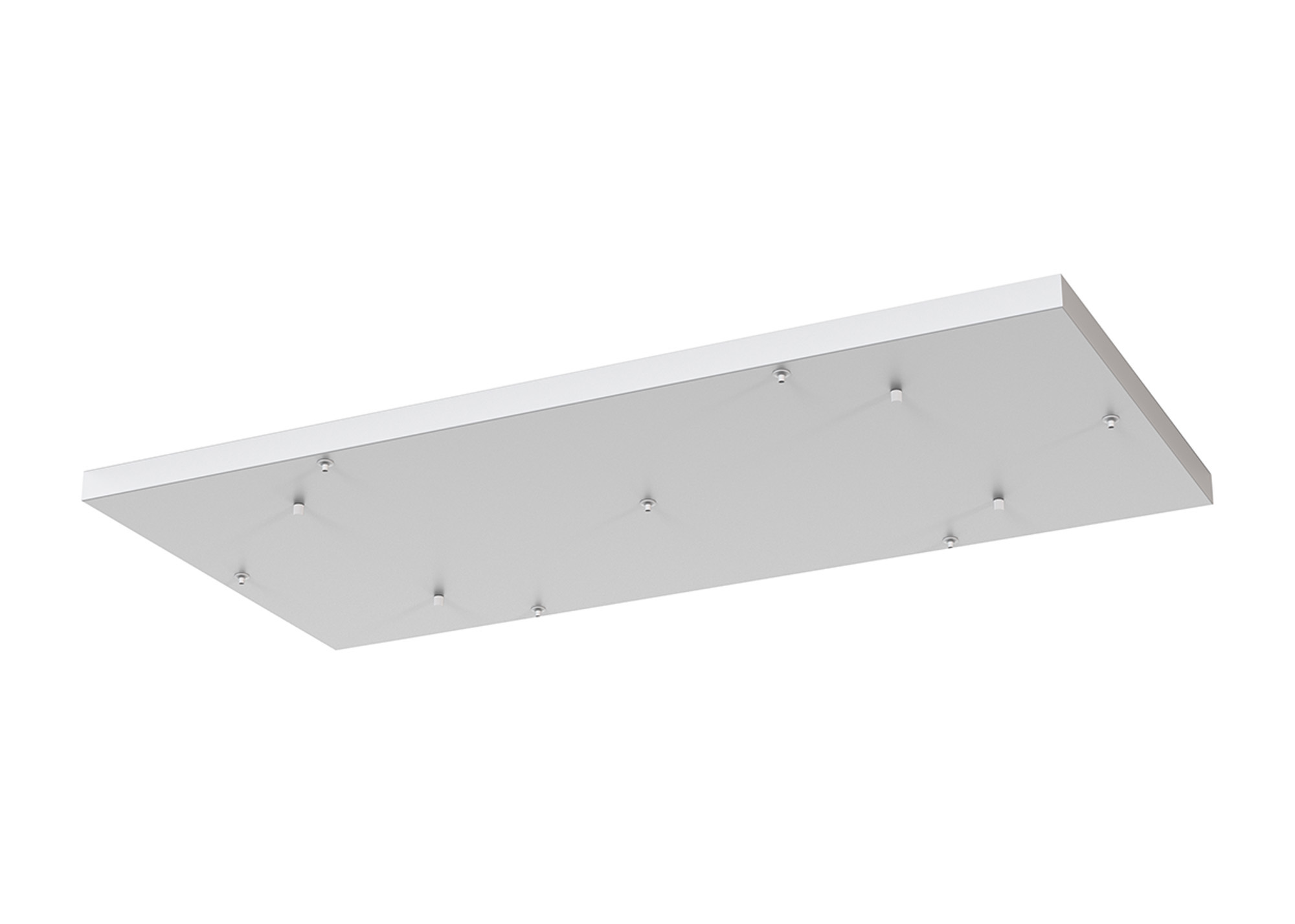 Elsa 7 Hole 940 x 460mm Rectangular Canopy Kit White M8263  Mantra Elsa